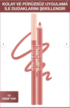 Maybelline New York Lifter Liner Dudak Kalemi - 12 Crop Top
