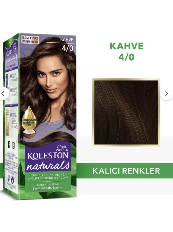 Koleston Naturals 4-0 Kahve