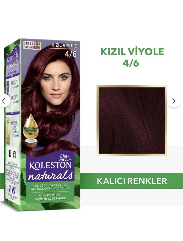Koleston Naturals 4-6 Kızıl Viyole