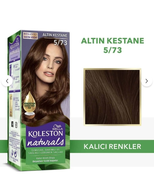 Koleston Naturals 5-73 Altın Kestane