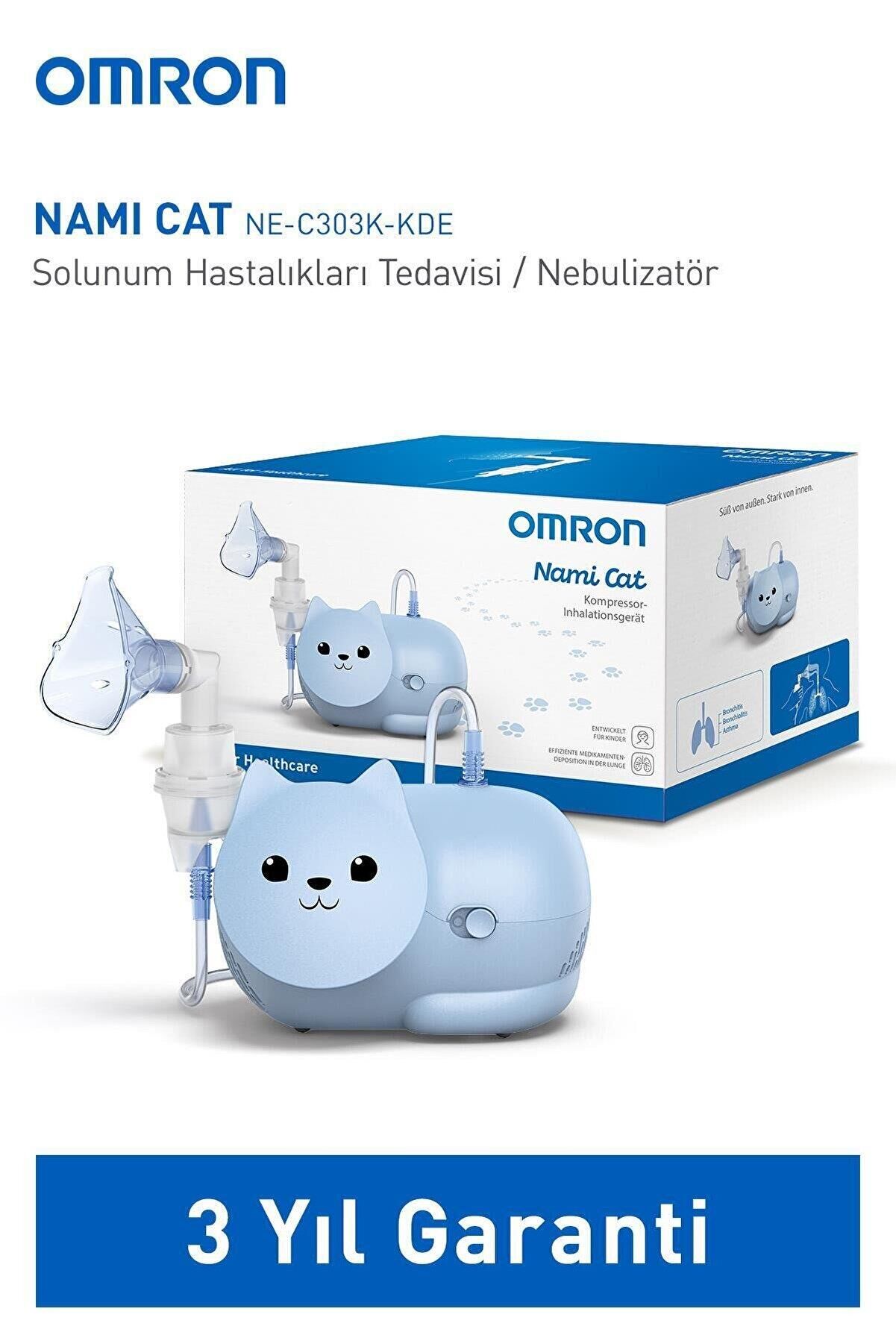 Omron Nami Cat Çocuklara Uygun Sevimli Nebülizatör