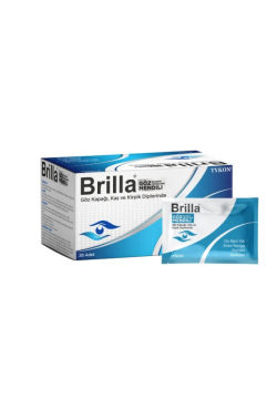 Brilla Göz Çevresi Temizleme Mendili 28li