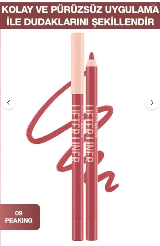 Maybelline New York Lifter Liner Dudak Kalemi - 09 Peaking
