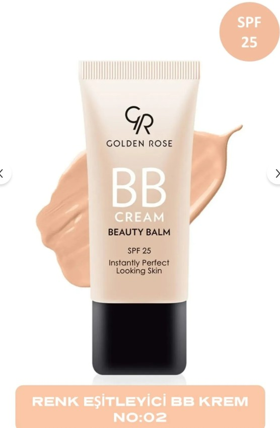 Golden Rose Bb Cream Beauty Balm No Fair No:02