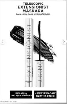 L'Oreal Paris Telescopic Extensionist Maskara Siyah