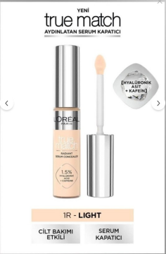 L'Oreal Paris True Match Aydınlatan Serum Kapatıcı 1R