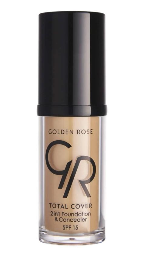 Golden Rose Total Cover 2in1 Foundation&Concealer No:22