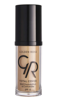 Golden Rose Total Cover 2in1 Foundation&Concealer No:22
