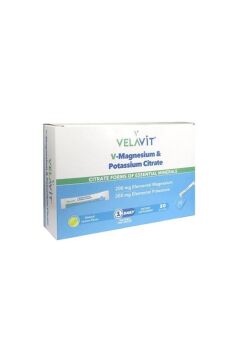 Velavit V-Magnesium & Potassium Citrate 20 Toz Poşet