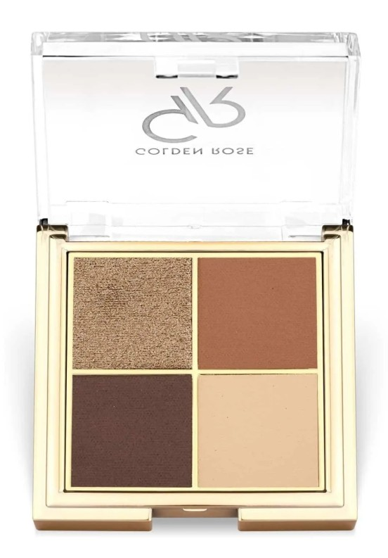 Golden Rose Quattro Eyeshadow Palette No:04 Coffee Dream