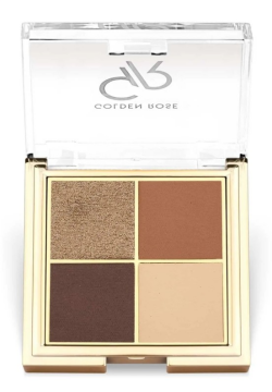 Golden Rose Quattro Eyeshadow Palette No:04 Coffee Dream