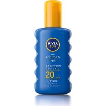Nivea Sun Nemlendirici Güneş Spreyi Spf20 200 ml