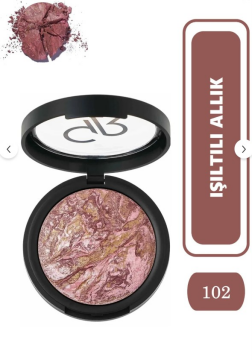 Golden Rose Baked Stardust No:102