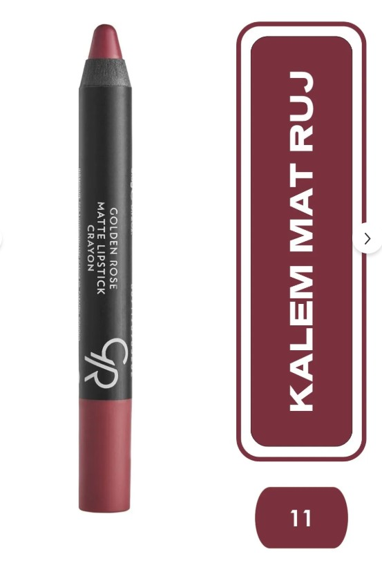 Golden Rose Matte Lipstick  Crayon No:11