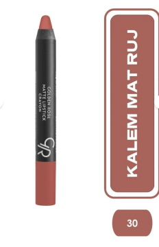 Golden Rose Matte Lipstick  Crayon No:30