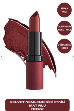 Golden Rose Velvet Matte Lipstick  No 22