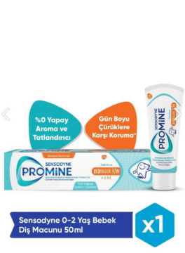 Sensodyne Promine Bebek Diş Macunu 0-2 Yaş