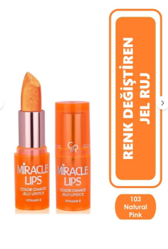 Golden Rose Miracle Lips Color Change Jelly Lipstick No:103