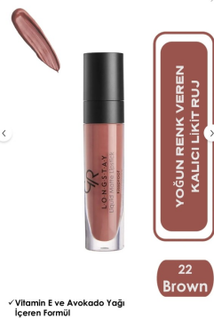 Golden Rose Longstay Liquid Matte Lipstick No:22