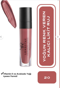 Golden Rose Longstay Liquid Matte Lipstick No:20
