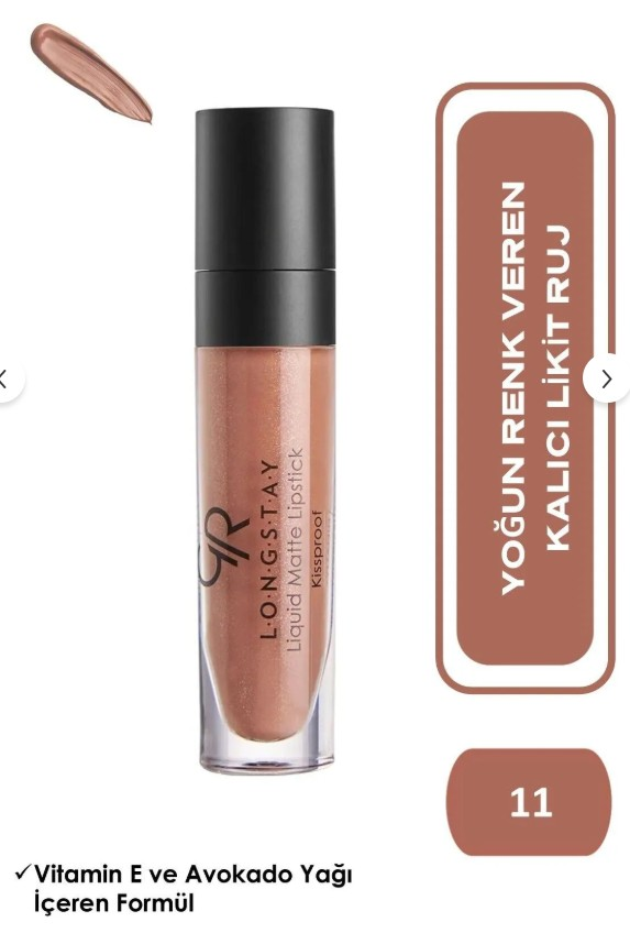 Golden Rose Longstay Liquid Matte Lipstick No:11