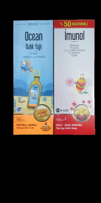 Ocean Balık Yağı ve İmunol Avantajlı Paket