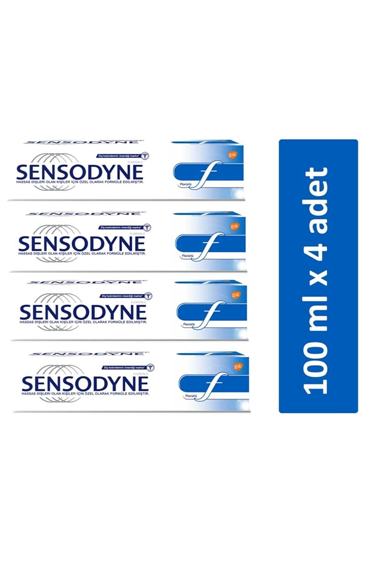 Sensodyne F Florürlü 100 Ml * 4 Adet