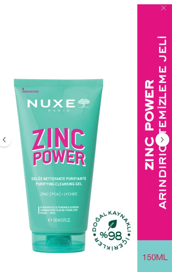 Nuxe Zinc Power Gel 150 ml