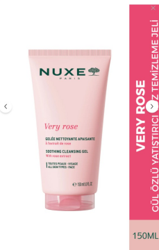 Nuxe Very Rose Ferahlatan Yüz Temizleme Jeli 150 ml