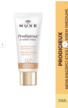 Nuxe Prodigieux Tinted Moisturizing BB Cream - 02 30 ml