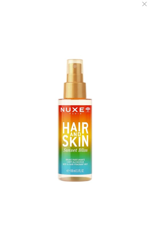 Nuxe Hair and Skin Sunset Bliss Body and Hair Fragrant Mist 100 ml