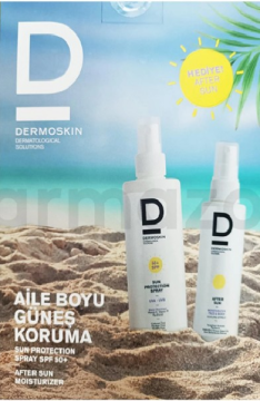Dermoskin Sun Protection SPF50 200 ml - After Sun Hediyeli-Yeni Ambalaj