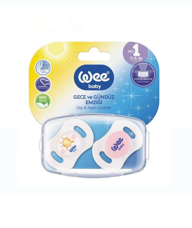 Wee Baby Gece Ve Gündüz Emziği No:1 0-6 Ay