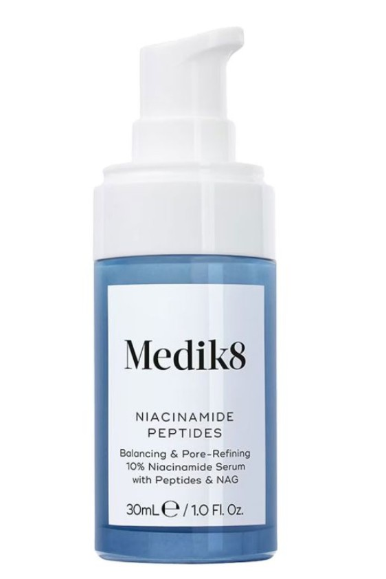 Medik8 Niacinamide Peptides – Balancing & Pore-Refining 10% Niacinamide Serum with Peptides & NAG