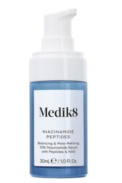 Medik8 Niacinamide Peptides – Balancing & Pore-Refining 10% Niacinamide Serum with Peptides & NAG
