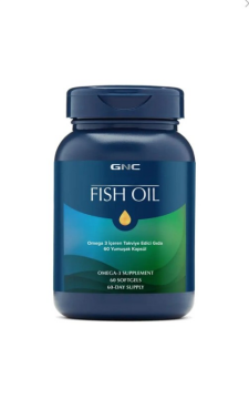 GNC Fish Oil 60 Yumuşak Kapsül