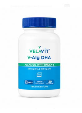 Velavit V-Alg DHA Takviye Edici Gıda 30 Kapsül
