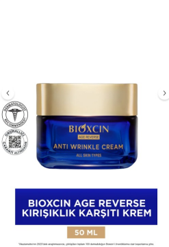 Bioxcin Age Reverse Kırışıklık Karşıtı Krem 50 ml