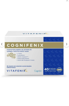 Vitafenix Cognifenix Fosfotidilserin ve Sitikolin