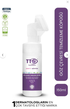 TTO Soft Göz Çevresi Temizleme Köpüğü 150 ml