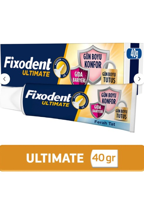 Fixodent Ultimate Ferah Tat Diş Protez Yapıştırıcı 40 gr