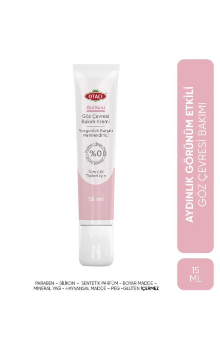 Otacı Gül Kürü Göz Çevresi Bakım Kremi 15 ml