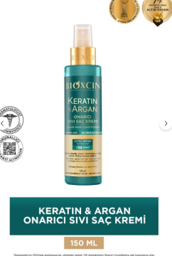 Bioxcin Keratin ve Argan Onarıcı Sıvı Saç Kremi 150 ml