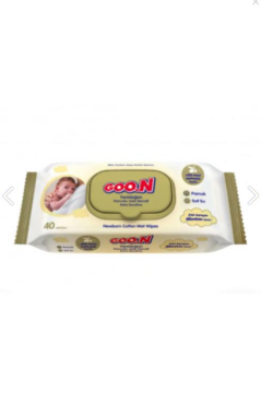Goo.n Yenidoğan Pamuklu Islak Mendil 40 Adet