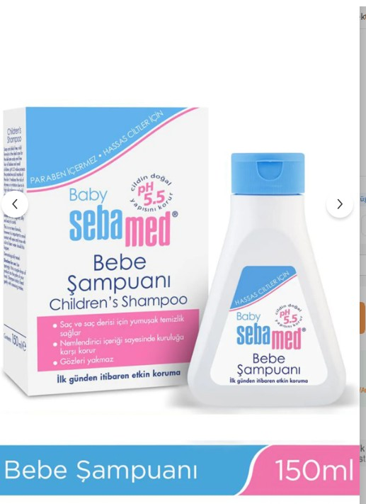 Sebamed Baby Şampuan 150 ml