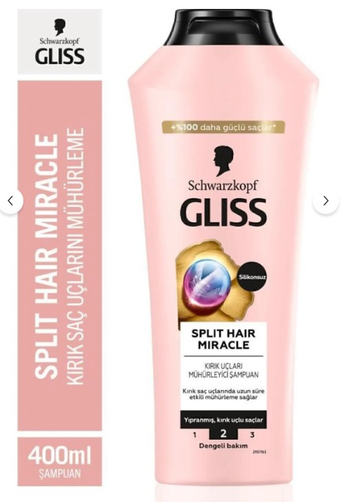 Gliss Şampuan 400 Ml Split Hair Miracle