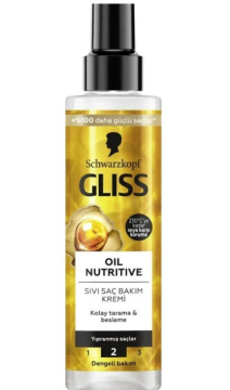 Gliss Sıvı Saç Kremi 200 Ml Oil Nutritive