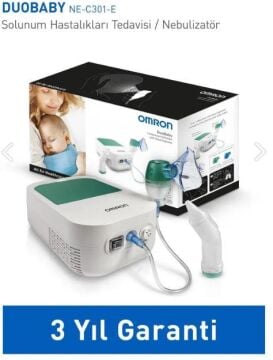 Omron Duobaby NE-C301-E Nazal Aspiratör Kompresörlü Nebulizatör