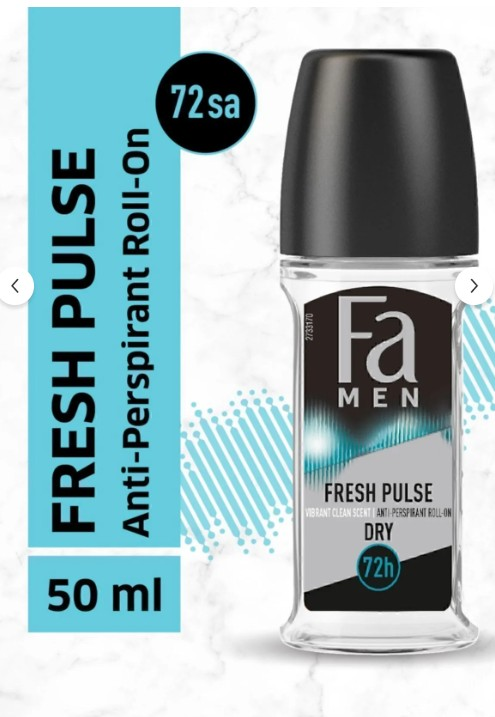 Fa Men Roll-On 50 Ml Fresh Pulse