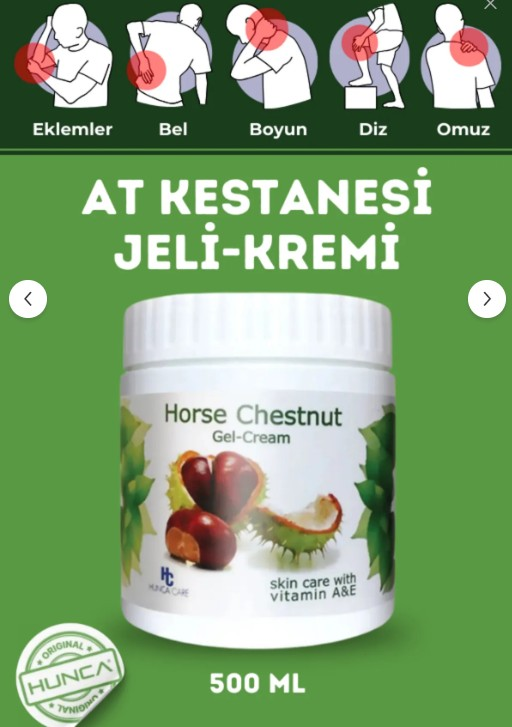 Hunca Care 500 Ml At Kestanesi Kremi